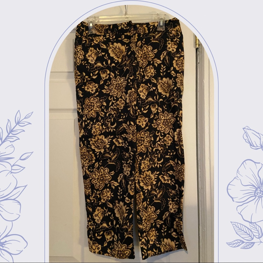 {JONES NY} Floral Slacks